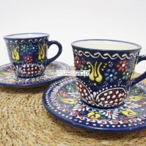 Handmade Turkish Ceramic Coffee Cups Wholesale