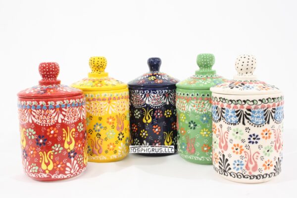 Handmade Turkish Ceramic Jars Classic (20)
