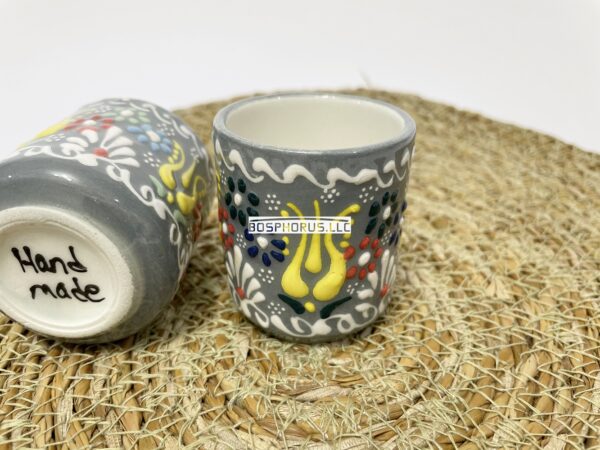 Handmade Turkish Ceramics Espresso Cups Shot Glass Wholesale