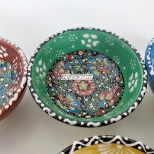 Handmade Turkish ceramic bowls classic
