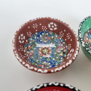 Handmade Turkish ceramic bowls classic